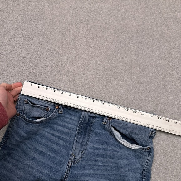 American Eagle Jeans Men's 33x29* Slim Straight Medium Wash Denim‎ Airflex Plus - Picture 5 of 10